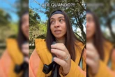 Influencer denuncia importunação em ponto turístico: “Ficou pelado”