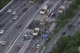 Cratera na Marginal Tietê: Sabesp conclui obra de alça de acesso