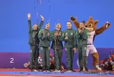 Brasil conquista prata inédita no Mundial Júnior de ginástica rítmica