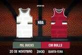 Palpite Milwaukee Bucks x Chicago Bulls – NBA – 20/11/2024