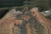 Rios são contaminados por lixão após aterro desabar no Entorno