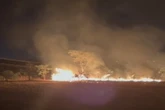 Vídeo: incêndio destrói mata e avança contra condomínio no Park Way