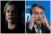 “Brasil dá exemplo de democracia”, diz Gleisi sobre capa com Bolsonaro