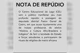 Deputado acusa escola de ensinar “magia e religião afro” em aula optativa