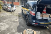 “Supermaconha”: homem é preso após atolar carro cheio de droga na lama