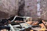 Curto-circuito no micro-ondas causa incêndio e destrói casa em MS
