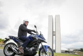 Motoqueiros organizam manifestação em apoio a Jair Bolsonaro no DF
