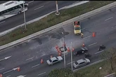 Marginal Tietê tem 3 faixas interditadas por causa de obra na pista
