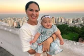 Graciele revela tem medo de não ser aceita como mãe pela filha Clara