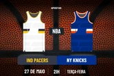 Palpite Indiana Pacers x New York Knicks – NBA – 27/05/2025