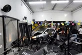 Embriaguez ao volante: carro invade academia e causa destruição em SP
