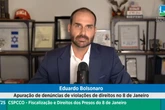 Eduardo Bolsonaro volta a ameaçar levar sanções contra Moraes à Europa