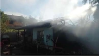 Idoso é salvo de incêndio com queimaduras graves e heroína fica ferida
