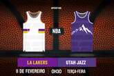 Palpite Los Angeles Lakers x Utah Jazz – NBA – 11/02/2025