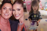 Mãe de Virginia mostra Maria Alice com blusa em homenagem a Vini Jr.