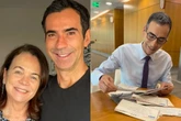 César Tralli se emociona ao encontrar cartas da mãe morta em acidente