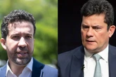 Moro e Janones brigam por causa de Trump: “Imbecil” e “lixo humano”