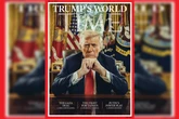 Capa da Time, Trump diz ter “parado” Netanyahu e “derrubado” o Irã