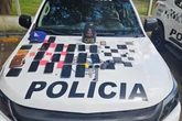 PM baleado: polícia encontra arma e celulares em buscas por suspeito