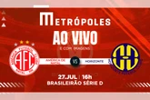 Série D: assista ao vivo e com imagens América-RN e Horizonte-CE