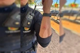 DF: homem ataca e morde PM ao descumprir medida protetiva