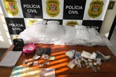Polícia apreende drogas, dinheiro e itens do tráfico no litoral norte