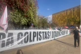 Grupo protesta contra PL da Anistia em anexo da Câmara. Vídeo