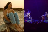 Cantora de SC sobe ao palco com Ben Harper após pergunta inesperada