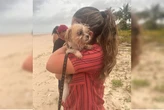 Cão de mulheres mortas foi achado vivo e amarrado próximo aos corpos