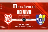 Série D: assista ao vivo e com imagens Sergipe-SE e Jequié-BA