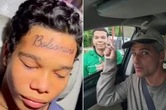 Jovem remove tatuagem de Bolsonaro da testa e tira foto com Gagliasso