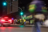 Vídeo: bolsonaristas fazem buzinaço na Rodoviária e protestam na Câmara