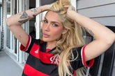 Karoline Lima expõe confusão em estádio durante jogo do Flamengo