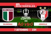 Copa Santa Catarina: assista a Blumenau x Joinville ao vivo
