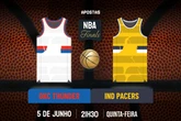 Palpite Oklahoma City Thunder x Indiana Pacers – NBA – 05/06/2025