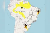 Brasil tem chuvas, calor e friozinho de outono; veja como fica o clima