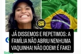 Família de Juliana denuncia outra vaquinha on-line falsa: “Não doem”