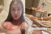 Internada, Gracyanne Barbosa atualiza fãs e mostra corpo inchado