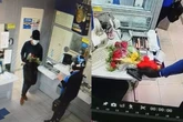 Vídeo: homem usa buquê de flores como disfarce para assaltar lotérica