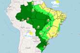 Clima: feriado será marcado por chuvas intensas na maior parte do país