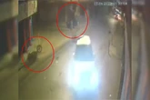 Vídeo forte: casal em moto é arremessado após ser atingido por carro no DF