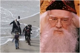 Harry Potter: veja primeiras fotos de John Lithgow como Dumbledore
