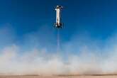 Blue Origin simula gravidade lunar durante lançamento do New Shepard