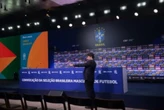 Vídeo: confira estrutura montada para apresentação de Ancelotti