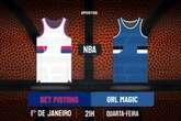 Palpite Detroit Pistons x Orlando Magic – NBA – 01/01/2025