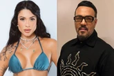 Rayane posta foto com Belo após cantor “flertar” com Gracyanne ao vivo