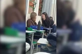 Vídeo mostra aluna sendo ameaçada antes de atacar colega com tesoura