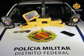 Quatro pessoas são presas com R$ 100 mil em drogas no DF