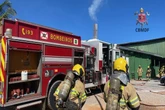 Restaurante é atingido por incêndio em Águas Claras. Veja vídeo