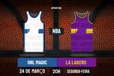 Palpite Orlando Magic x Los Angeles Lakers – NBA – 24/03/2025